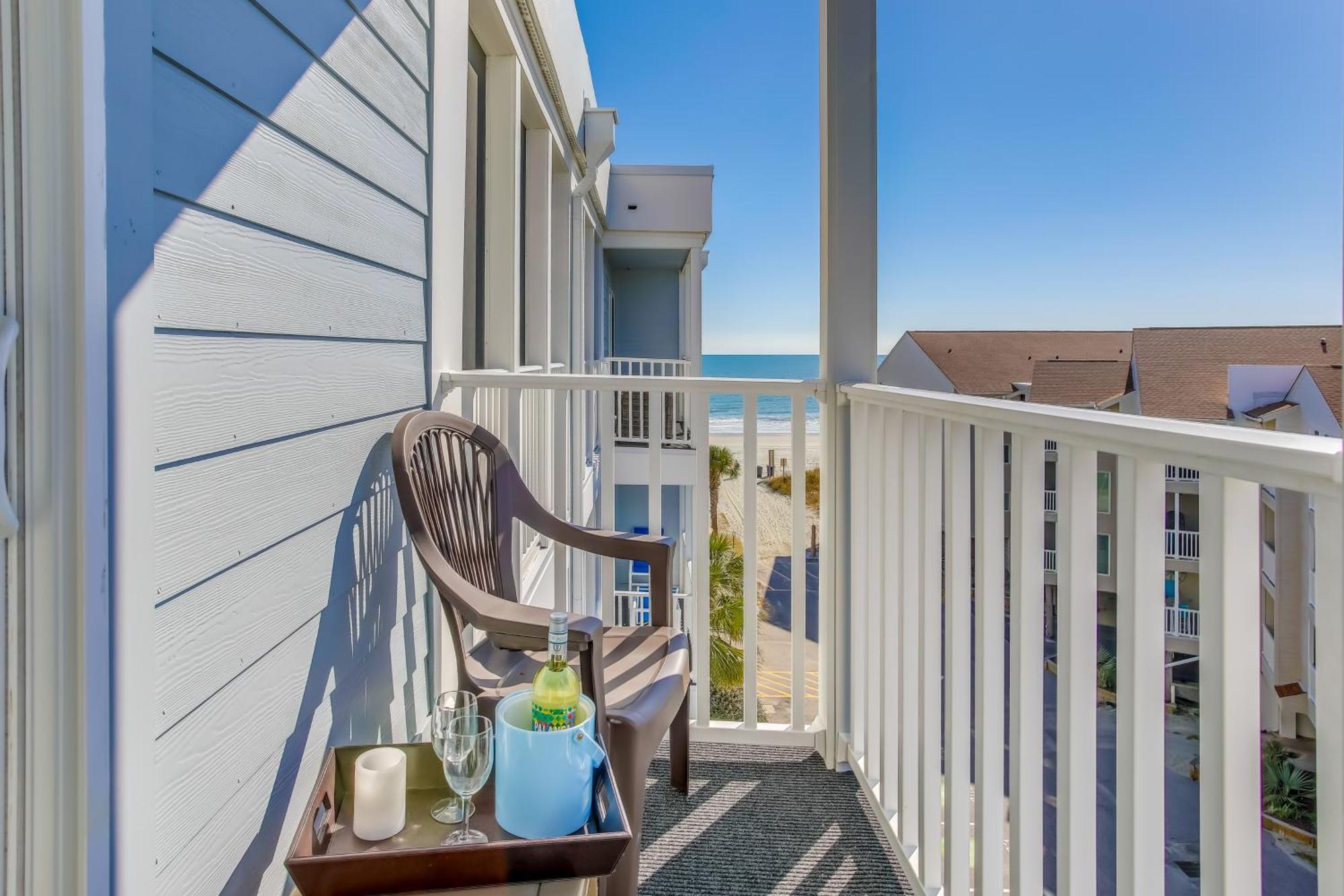 Myrtle Beach Condo - Steps To Ocean And Apache Pier! Exterior photo
