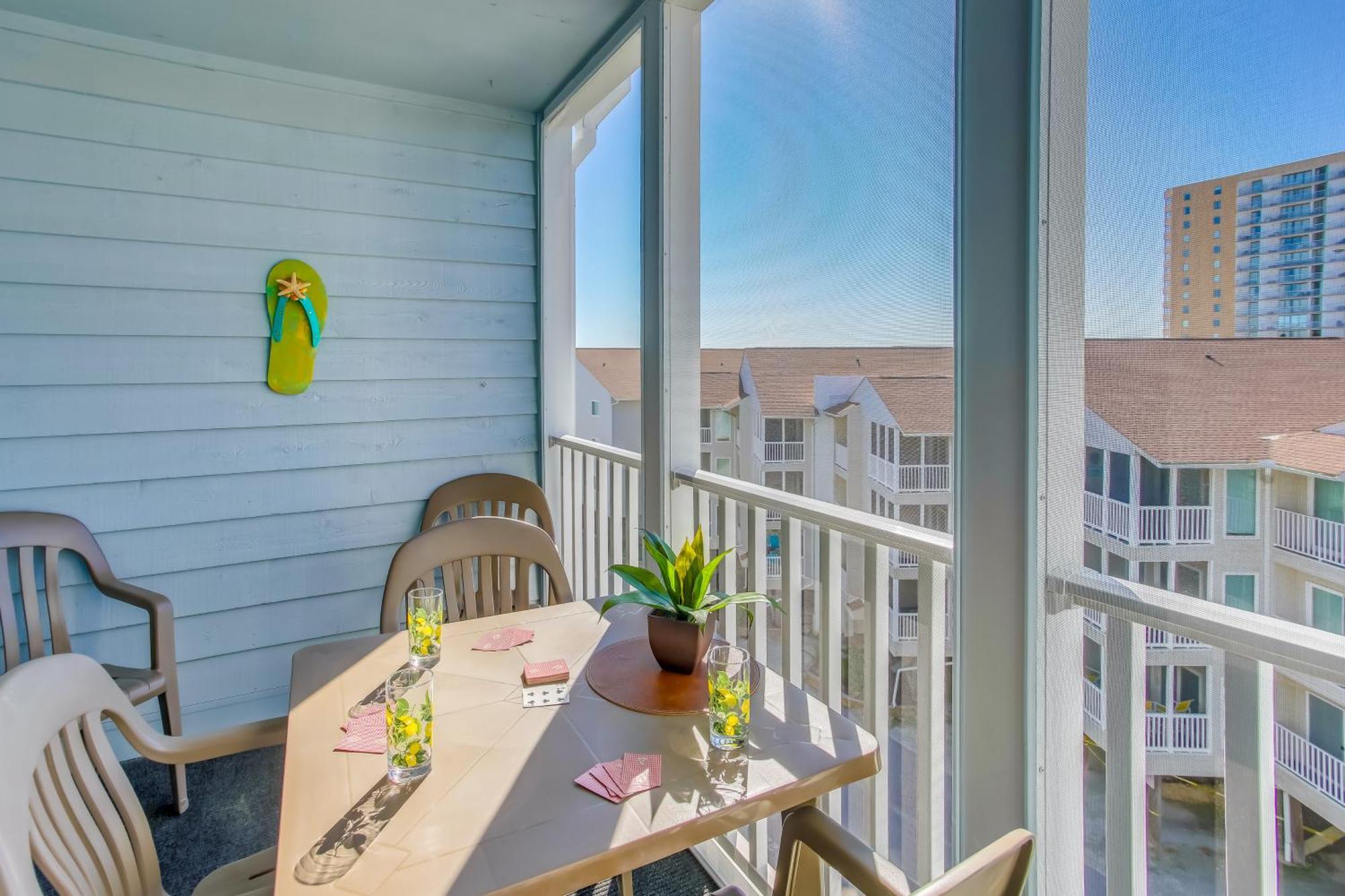 Myrtle Beach Condo - Steps To Ocean And Apache Pier! Exterior photo